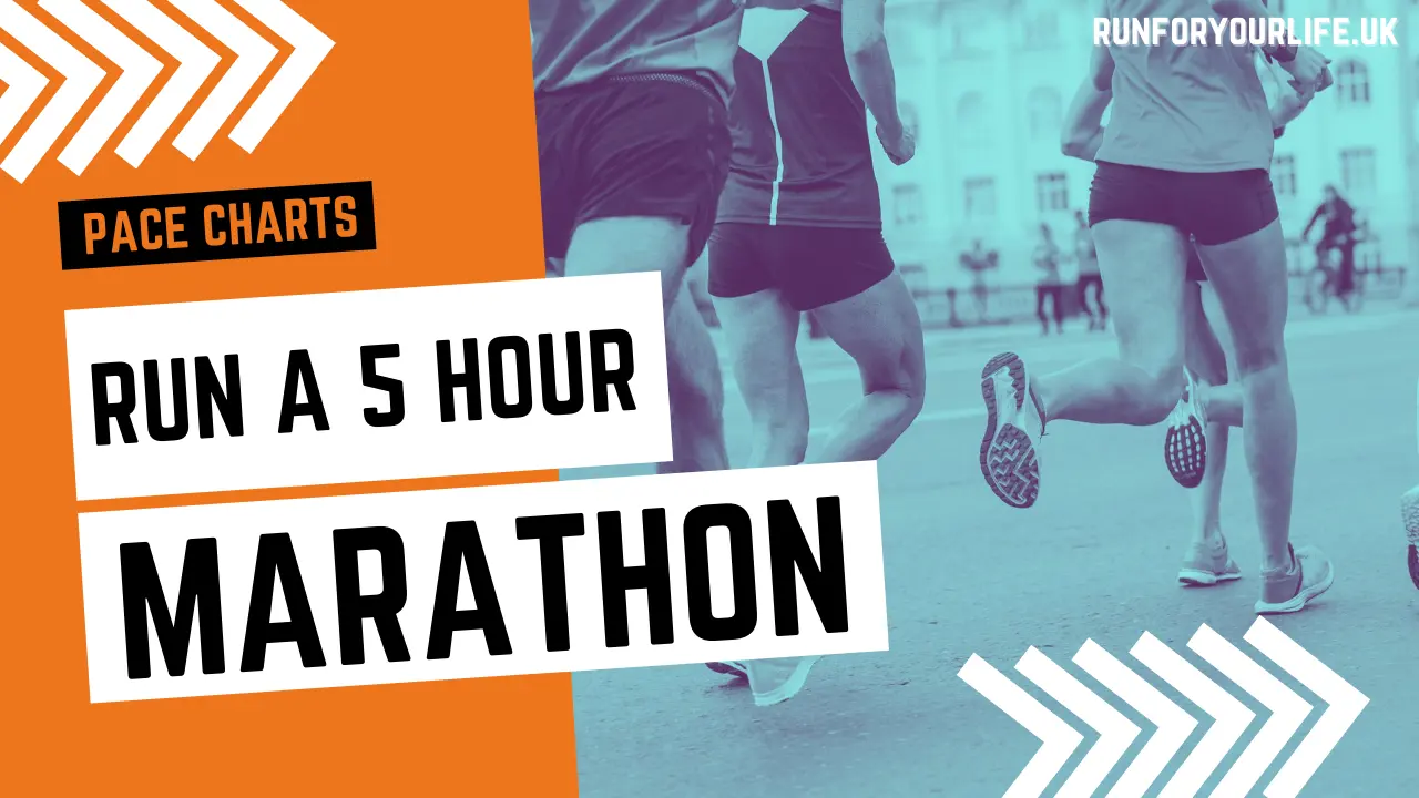5 hour marathon pace chart