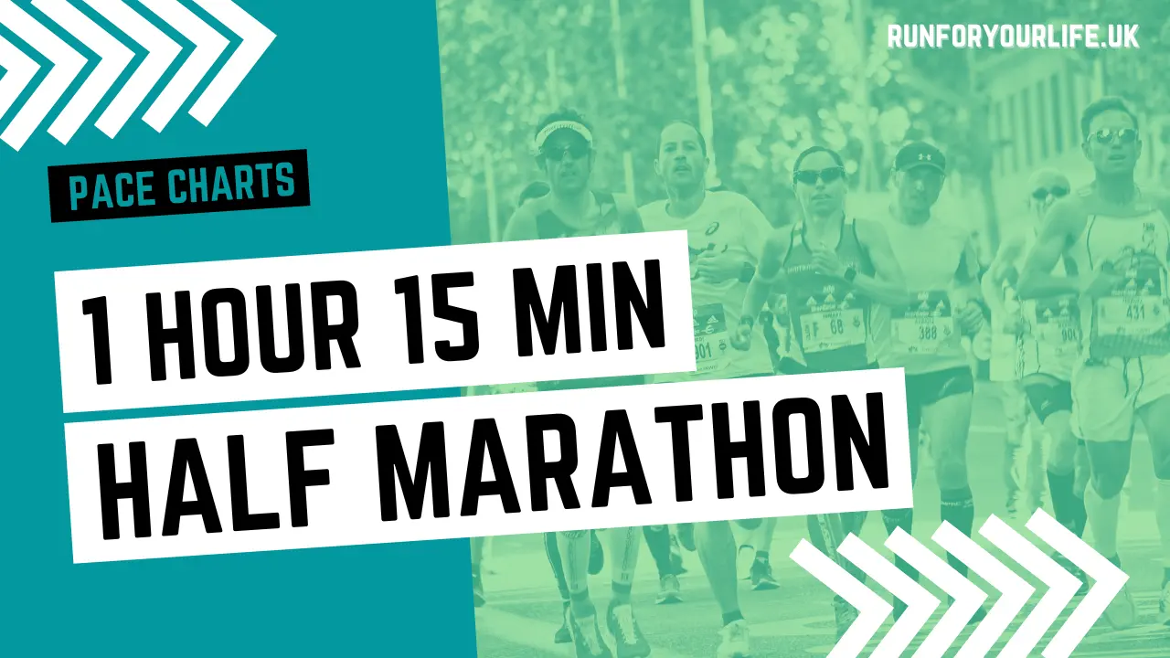 1 hour 15 minutes half marathon pace