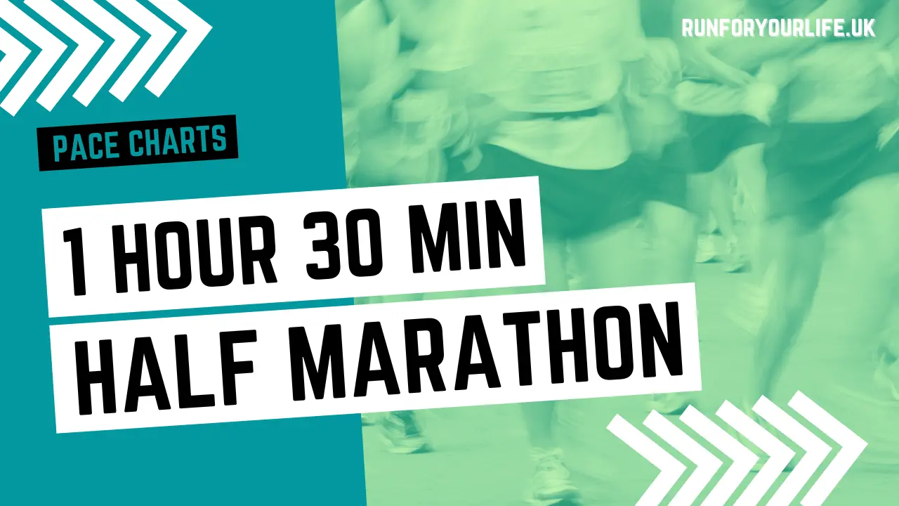 1 hour 30 minutes half marathon pace