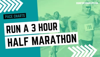 3 hour half marathon pace chart