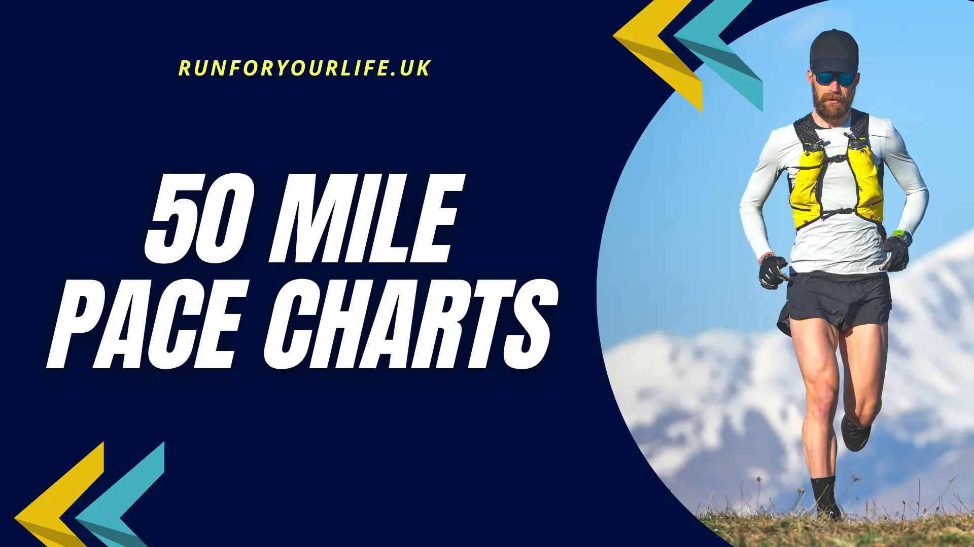 50 Mile Pace Charts Run For Your Life