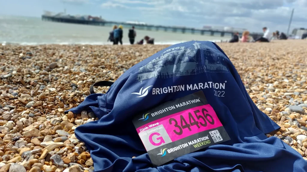 Brighton Marathon bib